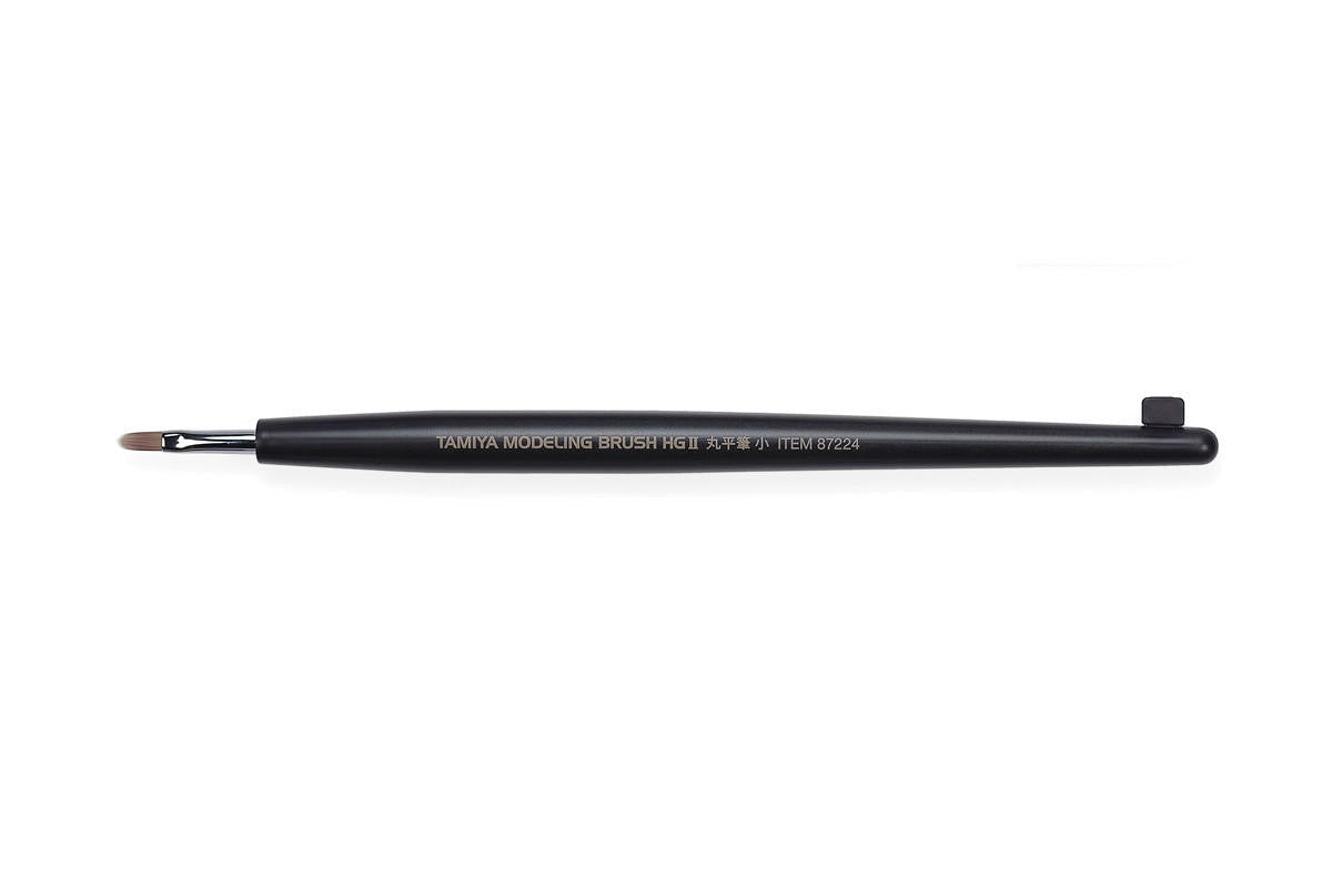 Tamiya HGII Rounded Flat Brush Small 87224
